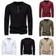 thumbnail image 5 of Mens Slim Fit Casual Shirt Long Sleeves Breathable Outdoor T Shirts Top Sport, 5 of 8