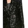 thumbnail image 4 of Michael Kors womens  Collection Sequin Boyfriend Blazer, 4, Black, 4 of 5