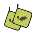 thumbnail image 1 of Carolines Treasures BB7701PTHD Chinchilla Vert Paire de Porte-Pot, 1 of 1