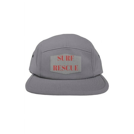 Surf Rescue Camper Patch Hat - Grey one size