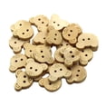thumbnail image 2 of Botones de Madera Sunnimix Cabeza de Oso 18mm 30 Uds, 2 of 8