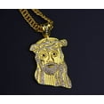 thumbnail image 1 of Collier mini Jésus Doré en Alliage Collier HIPHOP, 1 of 5