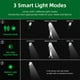 thumbnail image 4 of Aplique solar de pared con sensor de movimiento, impermeable, LED COB, iluminación de seguridad exterior para jardín, villa, garaje y zonas de calle Aestivo | Negro | AESTIVO, 4 of 7
