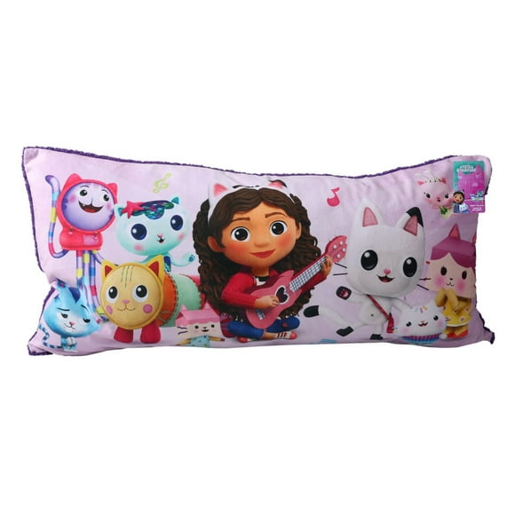 Oreiller de corps Gabby's Dollhouse 18po x 36po