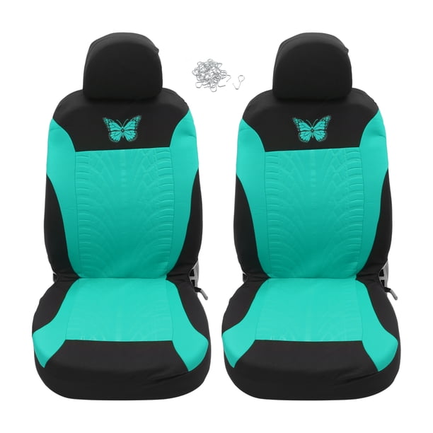 Juego de 4 fundas universales para asientos de coche Unique Bargains lavables transpirables color verde