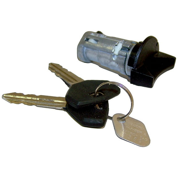 Crown Automotive 4723289K CAS4723289K CODED IGNITION CYLINDER Fits select: 1991-1995 JEEP WRANGLER / YJ, 1991-1994 JEEP CHEROKEE