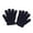 Black, variant on Children Stretchy Knitted Gloves Versatile Full Finger Gloves Fun & Warm Winter Accessories for Kids 1-3 Years Old