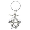 thumbnail image 1 of Mi Amore Swing Puzzle Split-Ring-Keychain Silver-Tone, 1 of 2