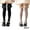 B08, variant on LYMAYTER Girls Cotton Knee High Socks 2 Pairs for Kids Baby Bowknot Solid Colours Thigh High Sock Toddler Casual Stacked Socks for 3-12 Years