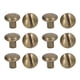 thumbnail image 3 of 200 juegos de tornillos de encuadernación de libros recubrimiento uniforme superficies curvas tratamiento de galvanoplastia encuadernación tornillo de cabeza plana redonda bronce, 3 of 5