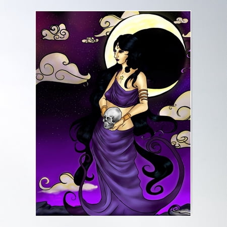 Hekate Anassa Eneroi Poster Wall Art, Modern Wall Decor For Living Room Bedroom, 8x12 UNFRAMED