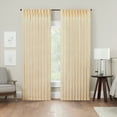 thumbnail image 4 of Waverly Serendipity Pinch Pleat Back Tab Light Filtering Curtain Panel, 50" x 84", 4 of 5