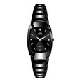 thumbnail image 1 of Reloj De Mujer De Acero Inoxidable A Prueba De Agua Opk Quar Color De La Correa Negro, 1 of 6