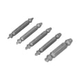 thumbnail image 5 of Kit de herramientas extractoras de pernos de Metal de doble cabezal, removedor de tornillos sin cabeza, 5 uds., con caja de plástico, 5 of 5