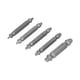 thumbnail image 5 of Kit de herramientas extractoras de pernos de Metal de doble cabezal, removedor de tornillos sin cabeza, 5 uds., con caja de plástico, 5 of 5