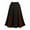 Orange, variant on FcBaudy Court Dress,Womens Dresses,Summer Dresses for Women Women Plus Size Lace Patchwork High Waist Midi Skirt Gothic Pleated Skirt Court Dress