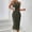 Green, variant on FRSASU Women's Sleeveless Sweater Dress Halter Ribbed Knit Dress Summer Tank Maxi Daily Solid Color Bodycon Dresses White