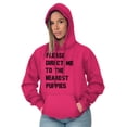 thumbnail image 3 of Please Direct Me Nearest Puppies Hoodie Sweatshirt Women Brisco Brands S, 3 of 6