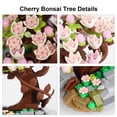 thumbnail image 2 of Mini ladrillos Sakura Bonsai, modelo creativo DIY, simulación de Mini partículas de flores, colección botánica, juguete de construcción, 2 of 4