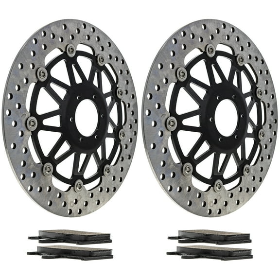 Niche Front Brake Rotor Pad Kit for Honda CB1000 06455-MBB-016 Motorcycle MK1007401
