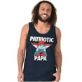 thumbnail image 4 of USA American Patriotic Papa Smurf Tank Top Sleeveless Tee Men Brisco Brands X, 4 of 6