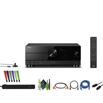 Yamaha RX-A2A AVENTAGE 7.2-Channel Surround Sound Network AV Receiver with MusicCast Built-In Wi-Fi and Bluetooth Streaming Home Theater System Bundle With Accessories