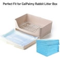 thumbnail image 3 of (100 Pads) Ultra Absorbency Pet Toilet Training Pads 18" x 13" Moisture Locking Technology Turns Liquid into Gel - Perfect for Rabbits and Guinea Pigs, 3 of 8
