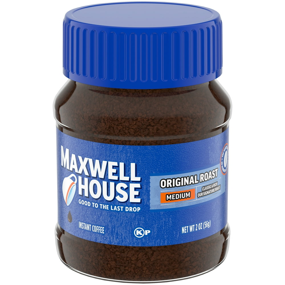 Maxwell House The Original Roast Instant Coffee, 2 oz Jar