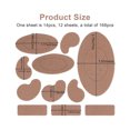 thumbnail image 3 of NARABB 1 Set Patch Protectors And Heel Pads, Suitable For Loose Fitting Shoes With Large Insertion Into The Heel, 3 of 8