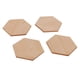 thumbnail image 3 of 50/100/200 piezas de MDF natural grueso con formas hexagonales para manualidades para hacer joyas. 50 piezas 50 mm, 3 of 9
