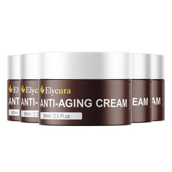 Elycura Anti-Wrinkle Cream Advanced Skin Moisturizer for Repair and Renew 150 Day Supply