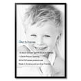 thumbnail image 2 of ArtToFrames 23x34 inch Satin Black Short Picture Frame, Black Wood Poster Frame (1416), 2 of 8