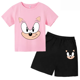 thumbnail image 3 of Conjunto de 2 piezas de camiseta y pantalones cortos de Sonic de dibujos animados para niño y niña, camiseta deportiva informal de manga corta de verano para niño y niña, ropa para bebé, 3 of 5