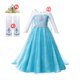 thumbnail image 1 of Disfraz de Frozen de Disney para niñas, vestido de princesa con lentejuelas blancas, traje de baile de malla, ropa de carnaval, Cosplay para niños, Reina de la nieve, Elsa y Anna Fivean unisex, 1 of 2