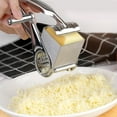 thumbnail image 3 of Rallador de queso manual Soledad de acero inoxidable 402 molinillo de nueces, 3 of 10