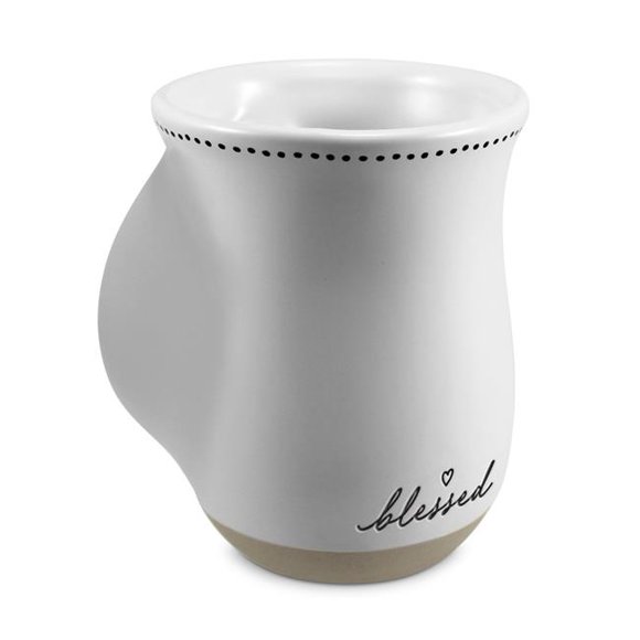 LCP 18305 Tasse en Céramique Blanche 18 oz Blessed Handwarmer