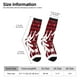 thumbnail image 2 of Fotbe Christmas Buffalo Plaid Calcetas Largas con Estampado para Hombre y Mujer – Calcetas de Compresión Transpirables y Elásticas, Viajar y Uso Diario Talla 5-11, 2 of 6
