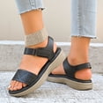 thumbnail image 2 of WILLBEST Sandalias Casuales Para Mujer Sandalias Cómodas Para Uso Diario Con Diseño Hueco Y Cierre Para Atuendos Casuales Y Actividades De Verano, 2 of 9