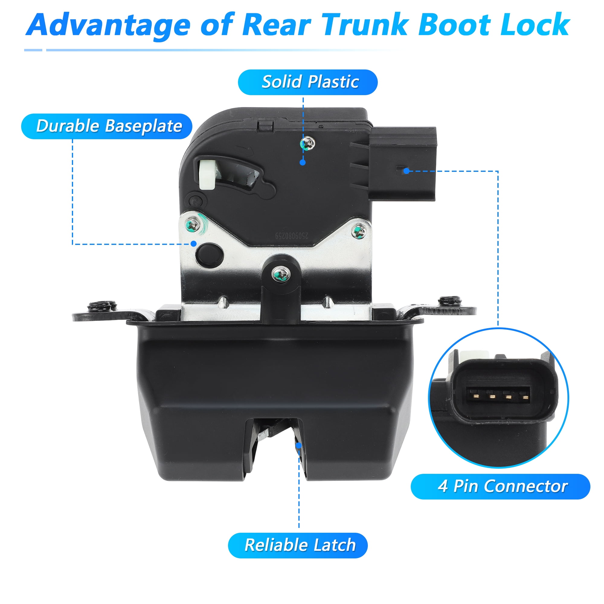 Unique Bargains Trunk Actuator for Hyundai Santa Fe 2013-2019 for Kia Sedona 2015-2021