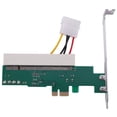 thumbnail image 2 of PCI-Express To PCI Adapter Card PCI-E X1/X4/X8/X16 Slot With 4 Pin Power Cable Card,1 x PCI-Express to PCI Adapter Card,green, 2 of 8