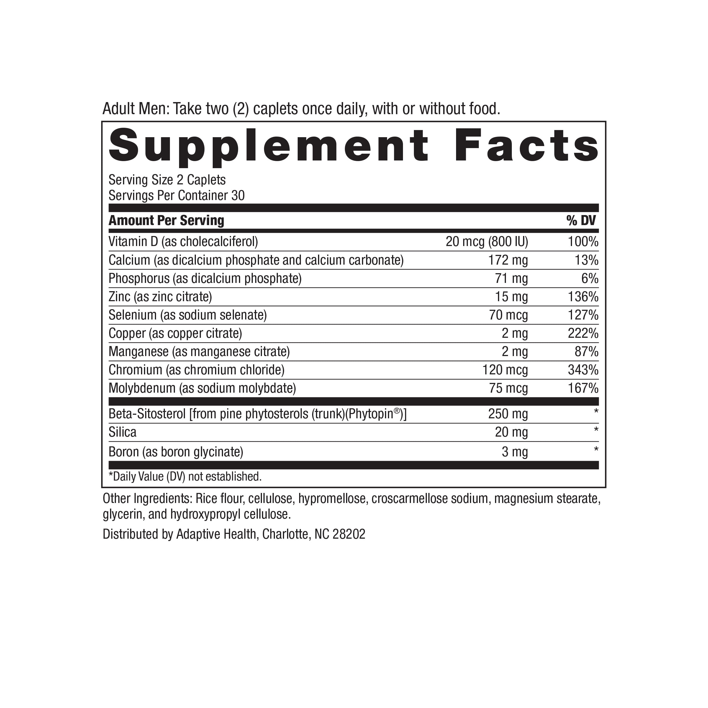 Super Beta Prostate Recommended Prostate Supplement for Men, Beta Sitosterol, 60 Caplets