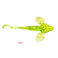 thumbnail image 5 of Soidarity 6 uds 10cm/5,5g señuelos de pesca cebo con forma de gusano realista aparejos de pesca para río y mar Pescar verde Soidarity DJ1065-03, 5 of 5