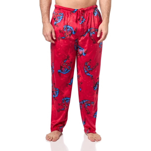 Pantalones de pijama Marvel Spider-Man para hombre Lounge Bottoms