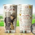thumbnail image 5 of You And Me We Got This To My Wife Tumbler 20 Oz- Tumbler Gift for Wife & Anniversary Present for Her, 5 of 5