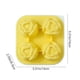 thumbnail image 4 of Yhmxh Molde para cubitos de hielo con forma de rosa, molde de silicona de 5 cm para hacer bolas de hielo, bandeja de hielo con forma de flor 3D con tapas, máquina para hacer bolas de hielo de fácil, 4 of 6