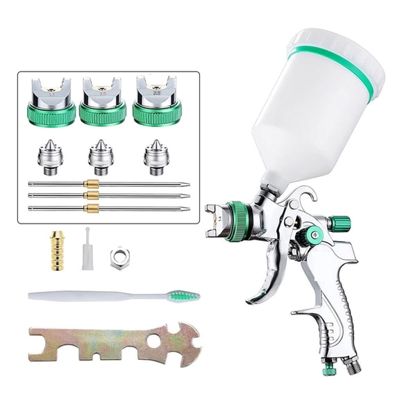 Pneumatic Spray Gun1.4/1.7/2.0/2.5 MM Nozzle Spray Gun Spray Equipment Atomized Paint Car Painting Tool ,Versatile applications