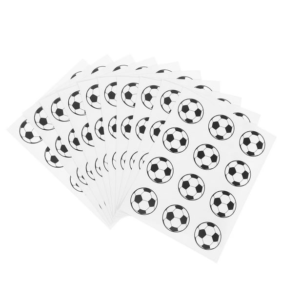 SOPOTUTU 120Pcs Multi-Use Soccer Stickers for Various Decorative Purposes