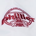 thumbnail image 3 of Men's Mitchell & Ness White Philadelphia Phillies Cooperstown Collection Arctic Lightweight Satin Full-Snap Jacket, 3 of 7