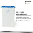 thumbnail image 2 of McKesson Prevent Pharmaceutical Sharps Container, Premium - Plastic, 18 gal, 7 Ct, 2 of 5