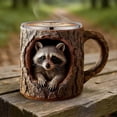 thumbnail image 5 of Hand-Washed Panda Owl Tree Hollow Mug, 5 of 5